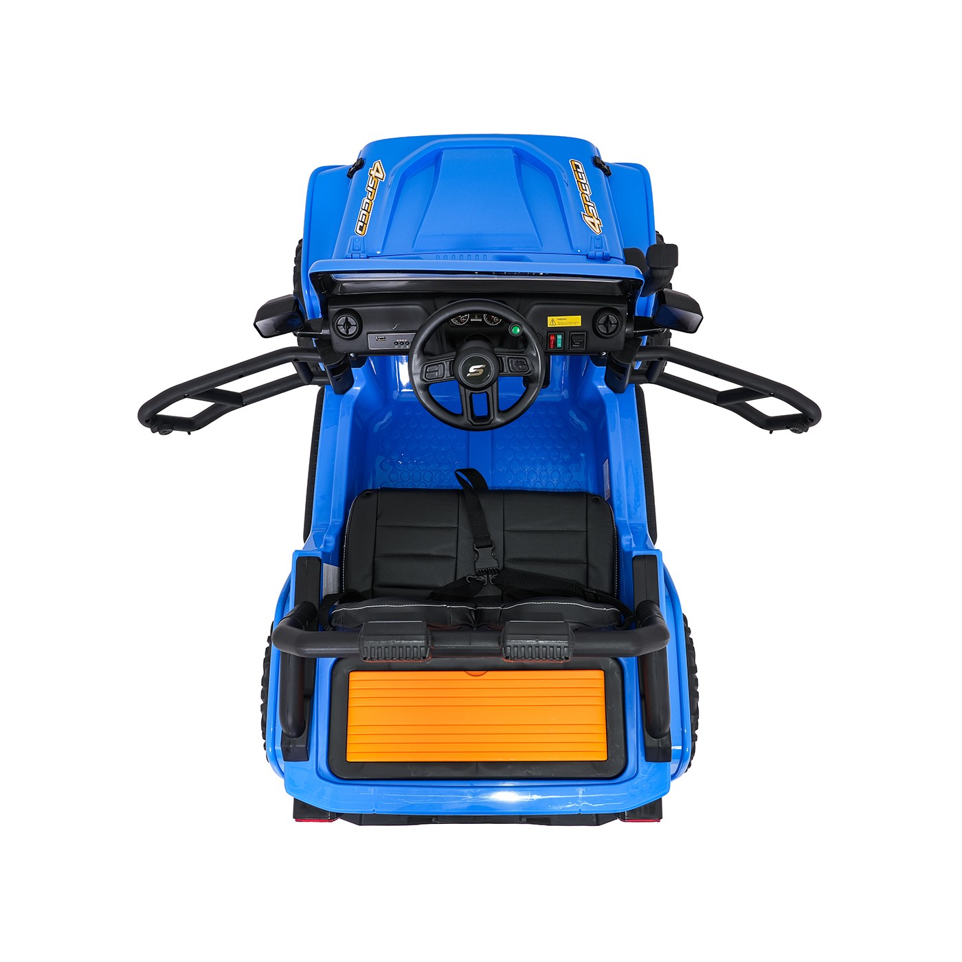 Jeep Monster Blue Vehicle