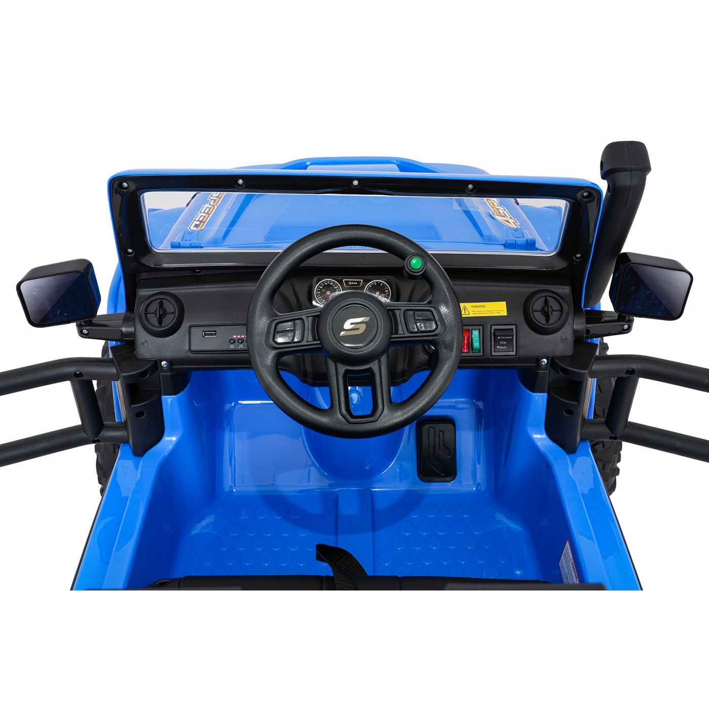 Jeep Monster Blue Vehicle