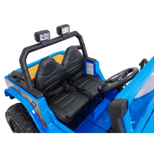 Jeep Monster Blue Vehicle