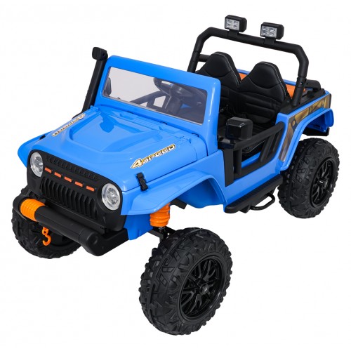 Jeep Monster Blue Vehicle