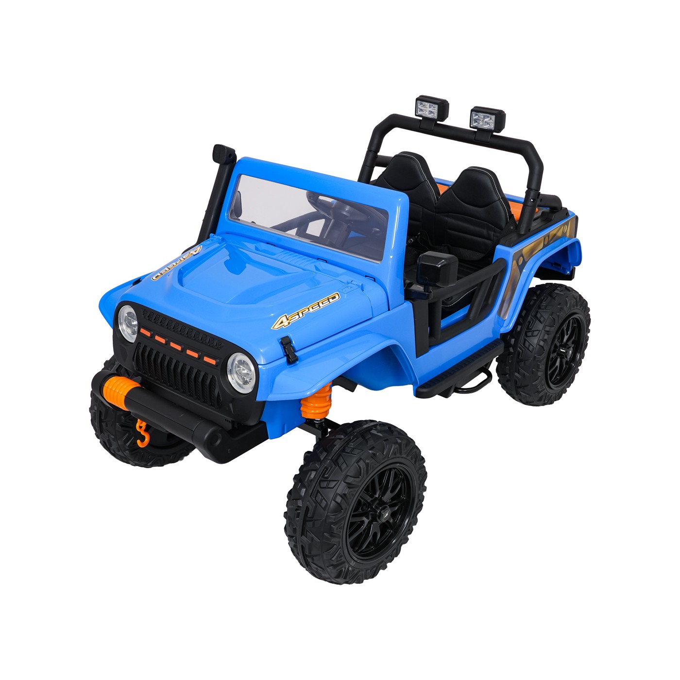 Jeep Monster Blue Vehicle