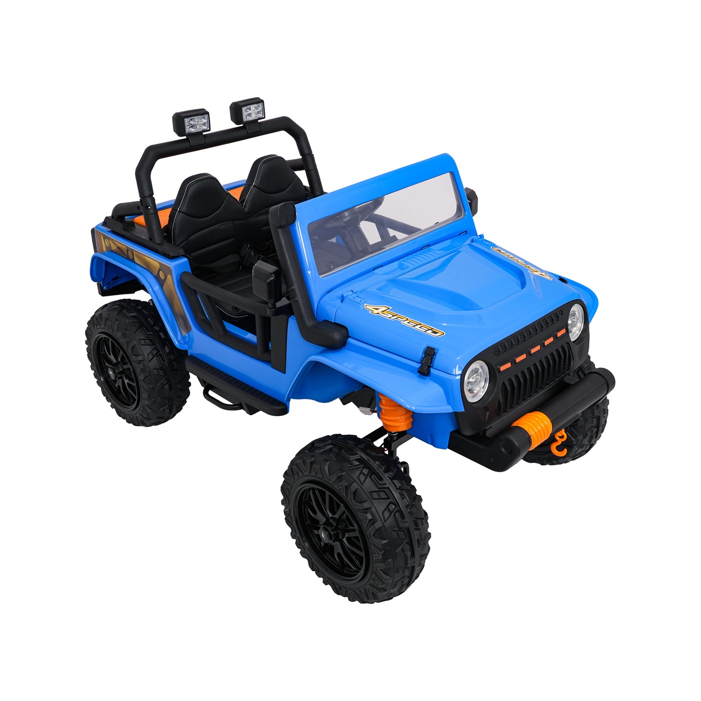 Jeep Monster Blue Vehicle