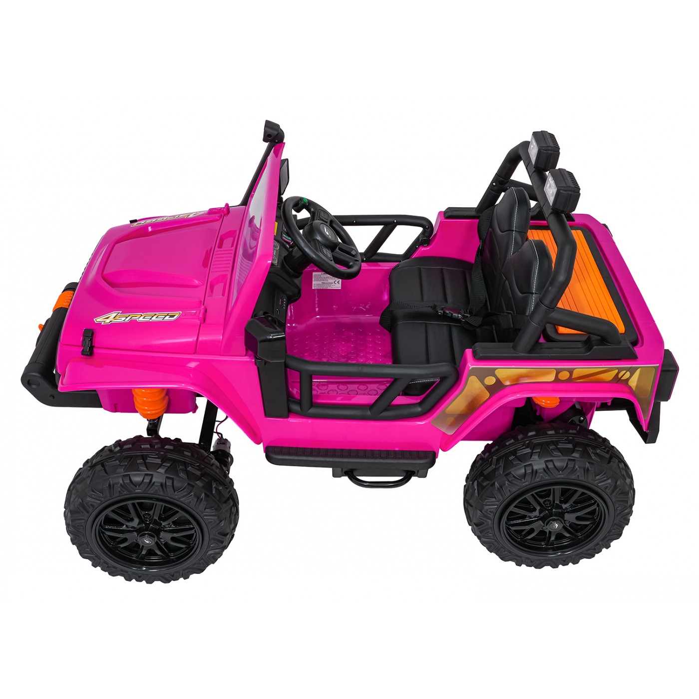 Jeep Monster Pink Vehicle