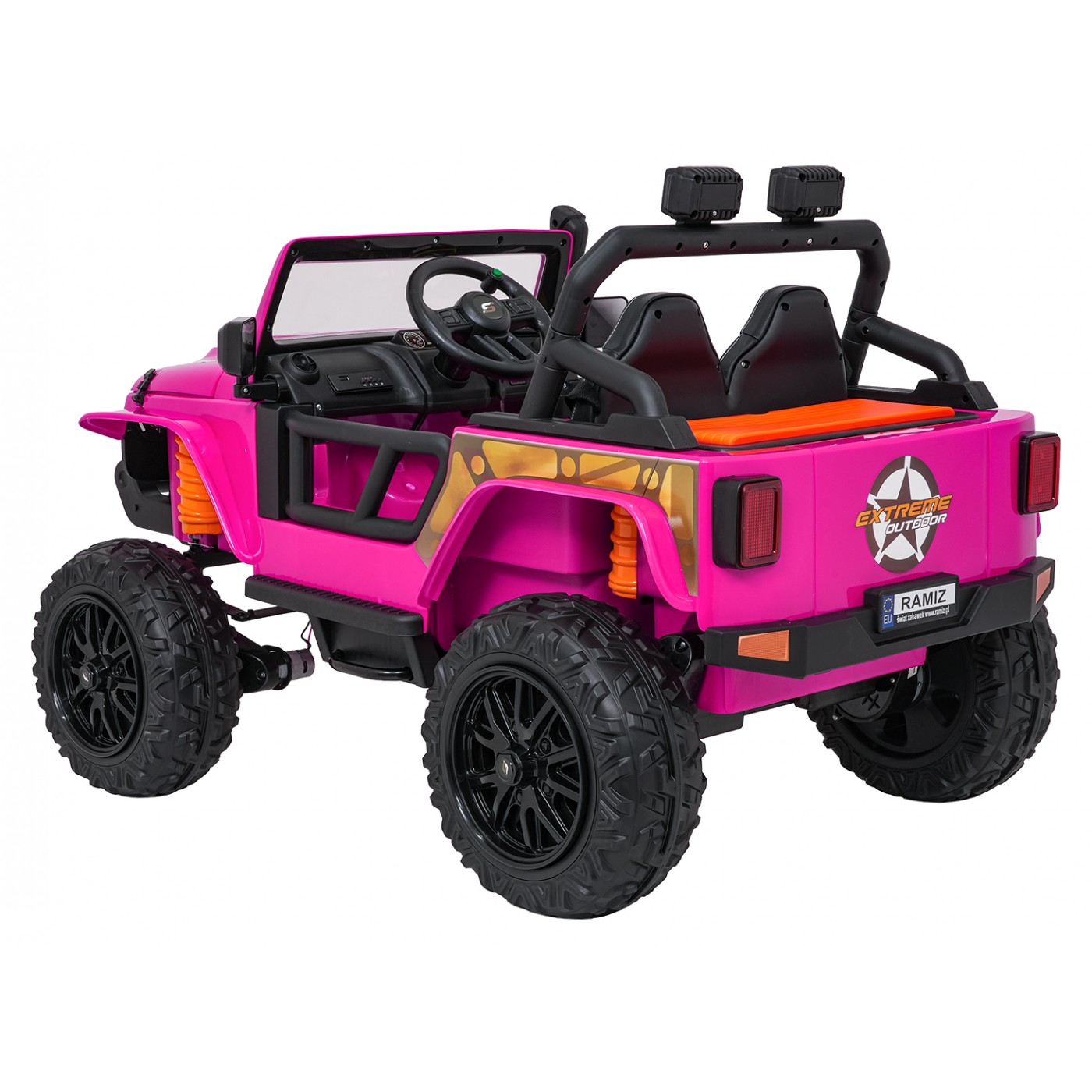 Jeep Monster Pink Vehicle