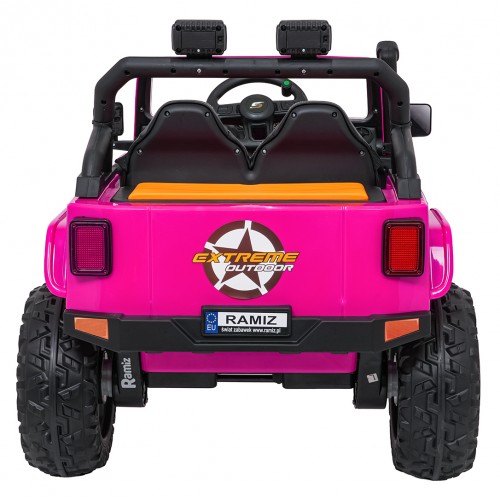 Jeep Monster Pink Vehicle