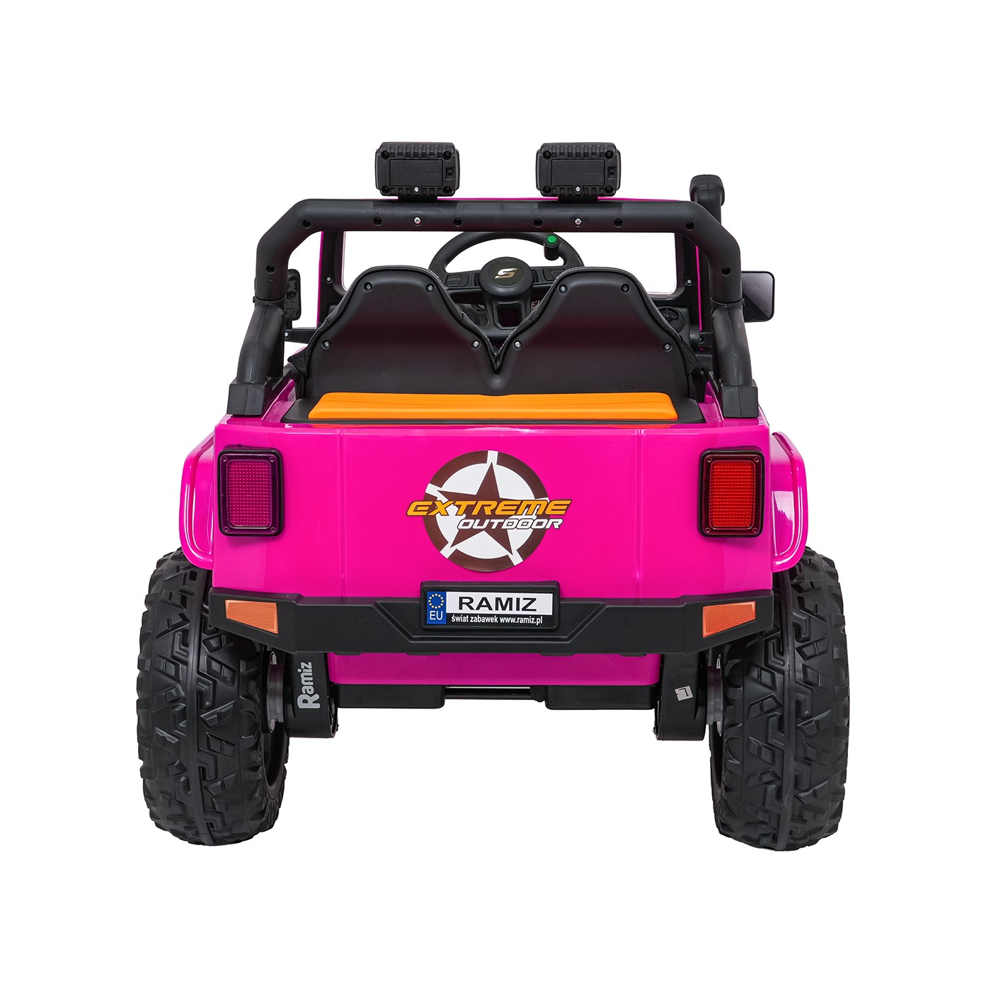 Jeep Monster Pink Vehicle