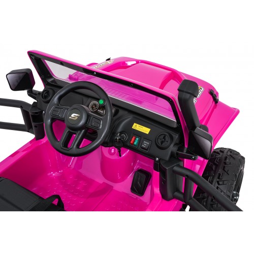 Jeep Monster Pink Vehicle