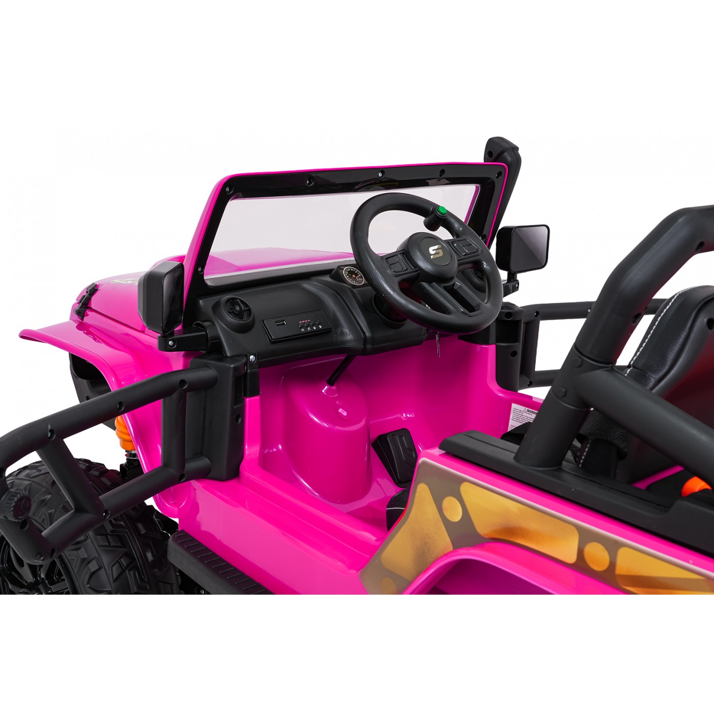 Jeep Monster Pink Vehicle
