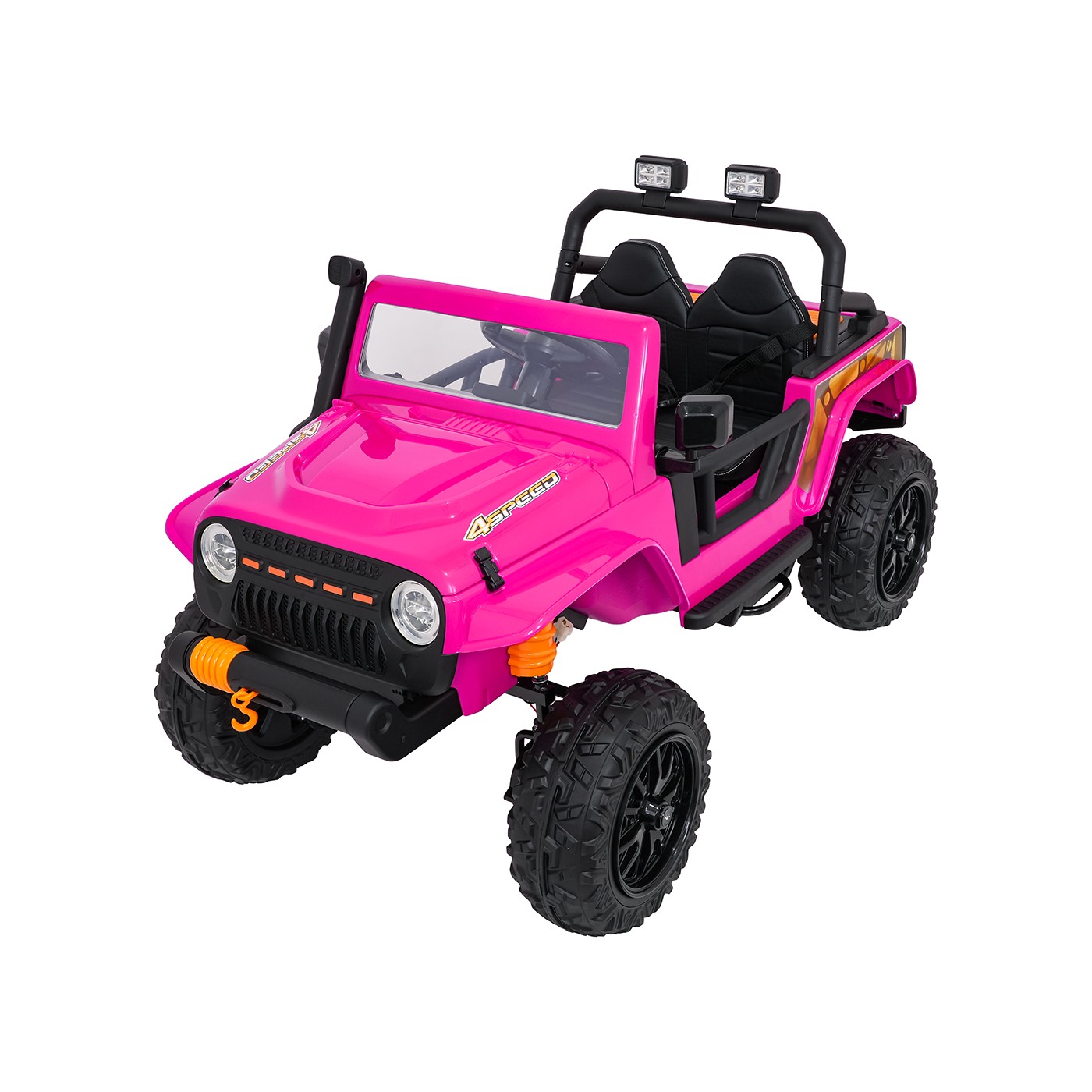 Jeep Monster Pink Vehicle