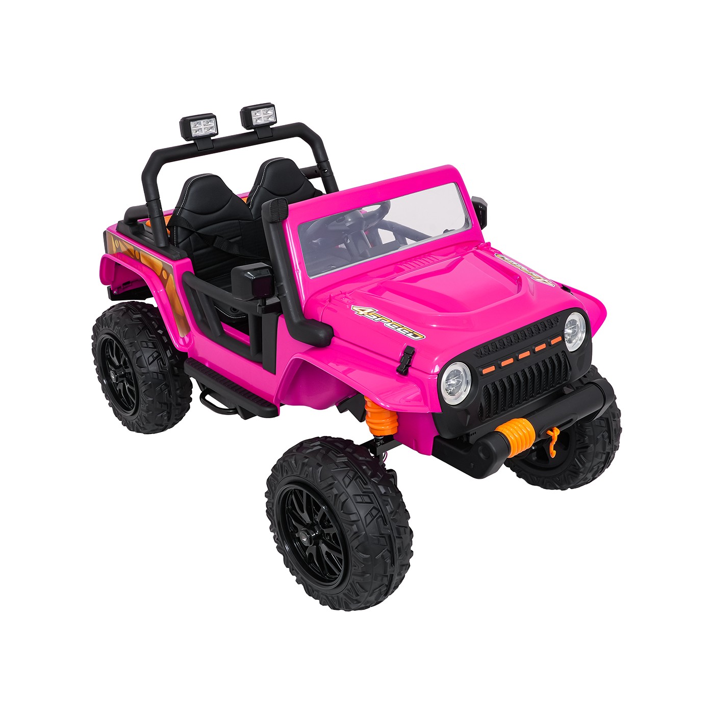 Jeep Monster Pink Vehicle