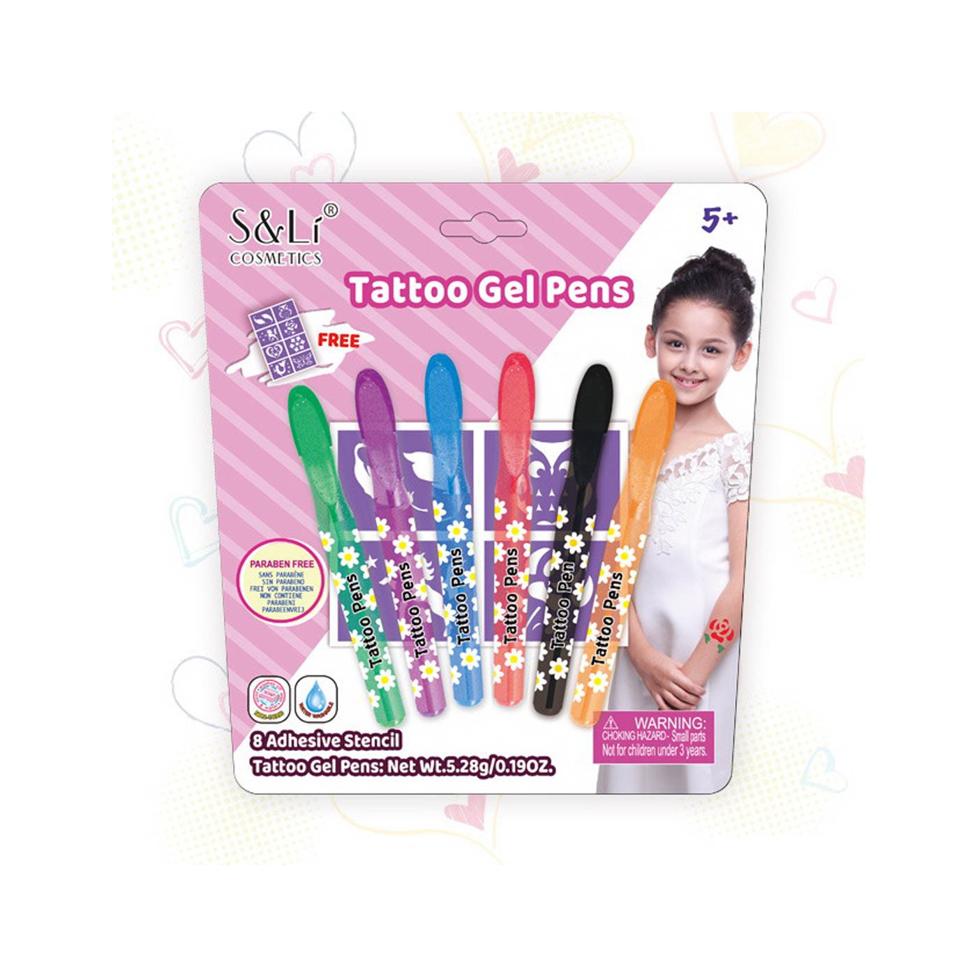 Tattoo Marker Set + Stencils