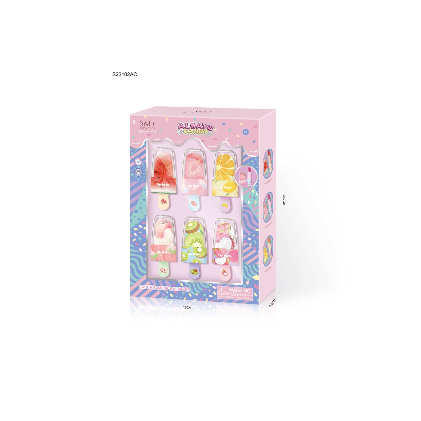 Flavoured Lipstick Set