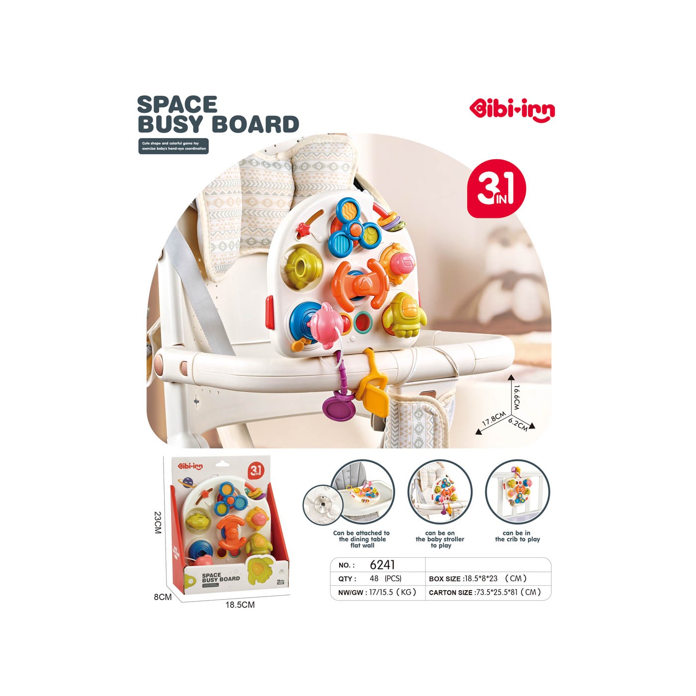 Multifunctional Whiteboard for the Youngest