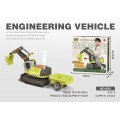 Multifunctional Ride-on Excavator with Trailer