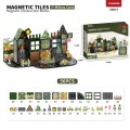 Magnetic bricks Army 56el.