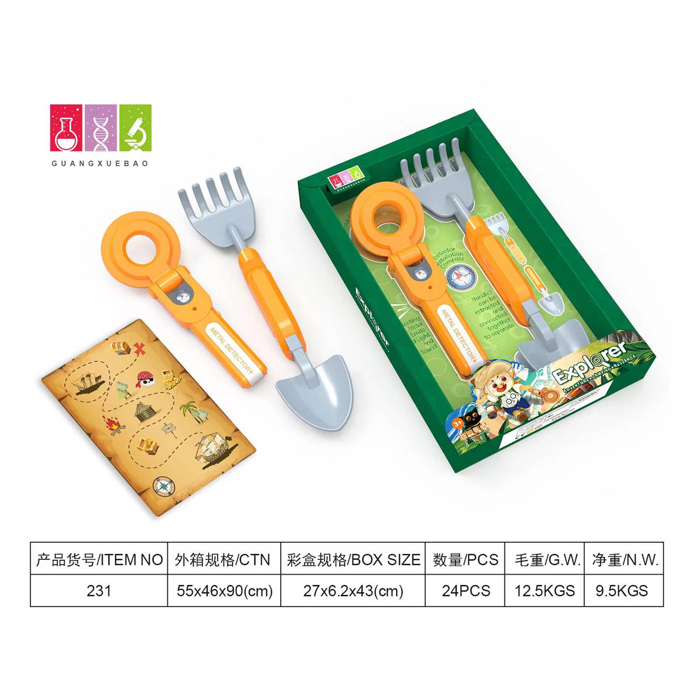 Small Explorer Set with Detector
