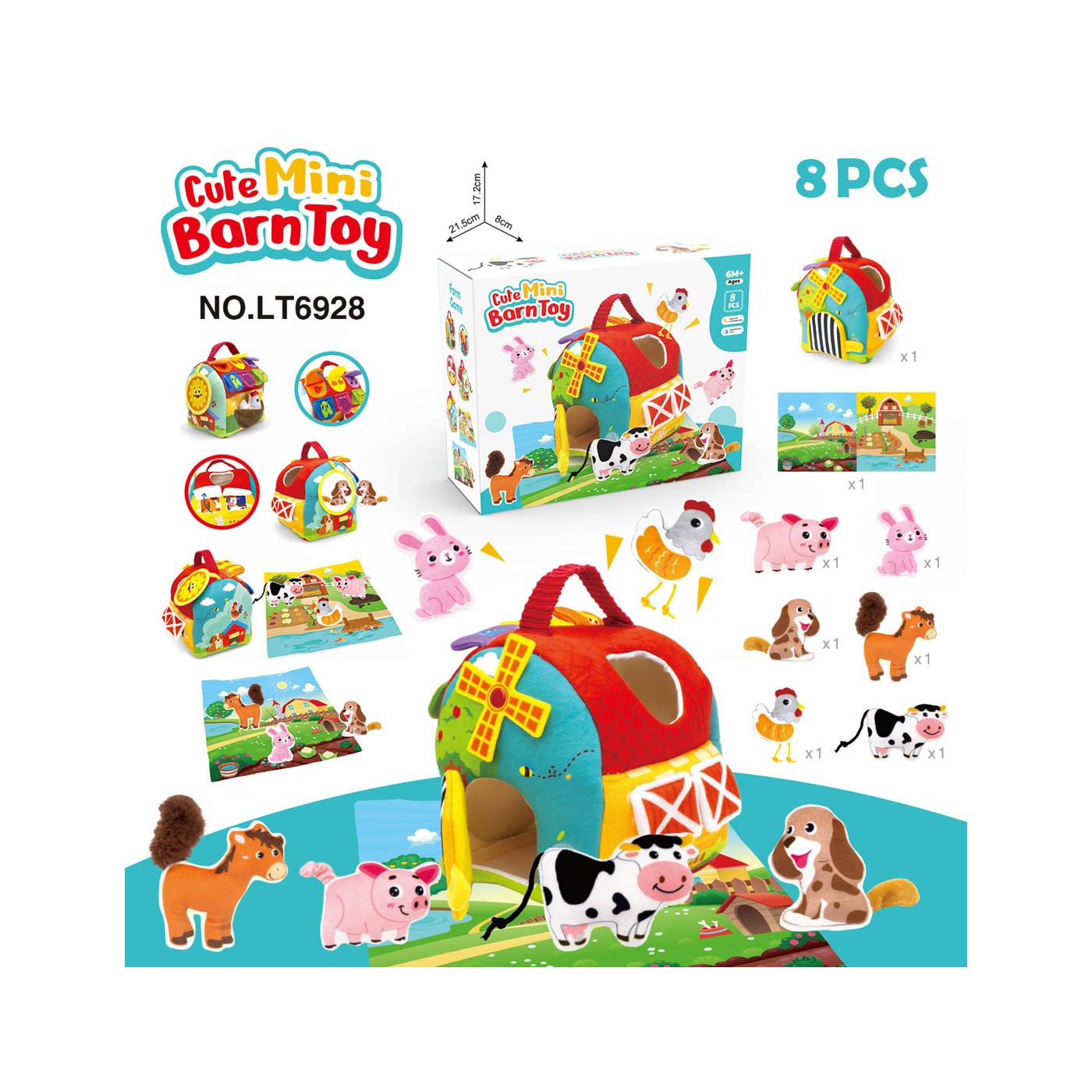 Plush Farm + Accessories