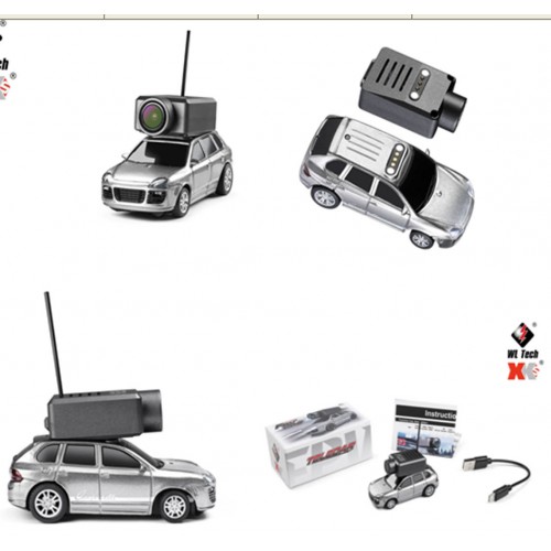 R/C car with camera Silver