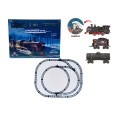 Retro railway with Smoke function 128x106cm
