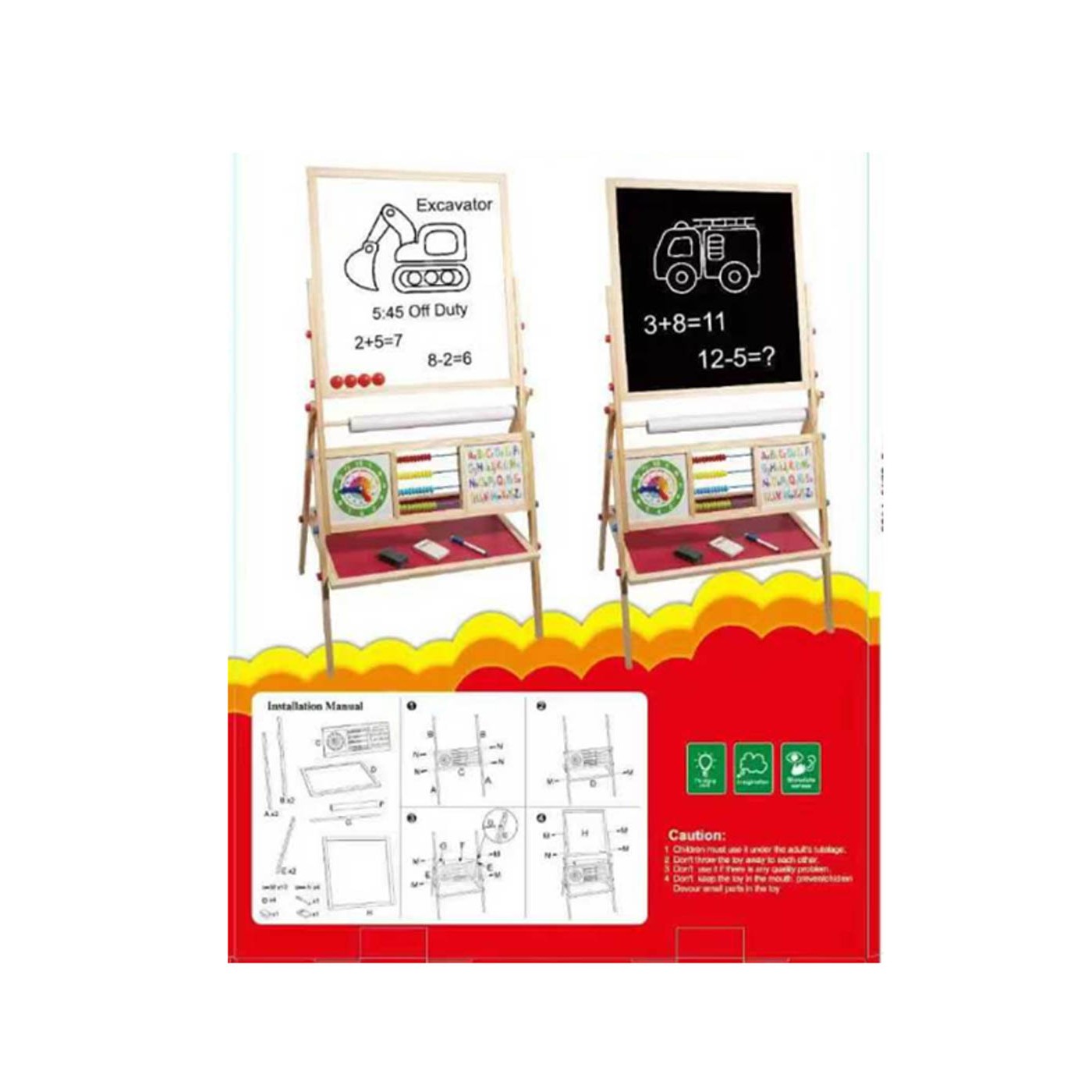 MEGA Multifunctional Wooden Board + Accessories