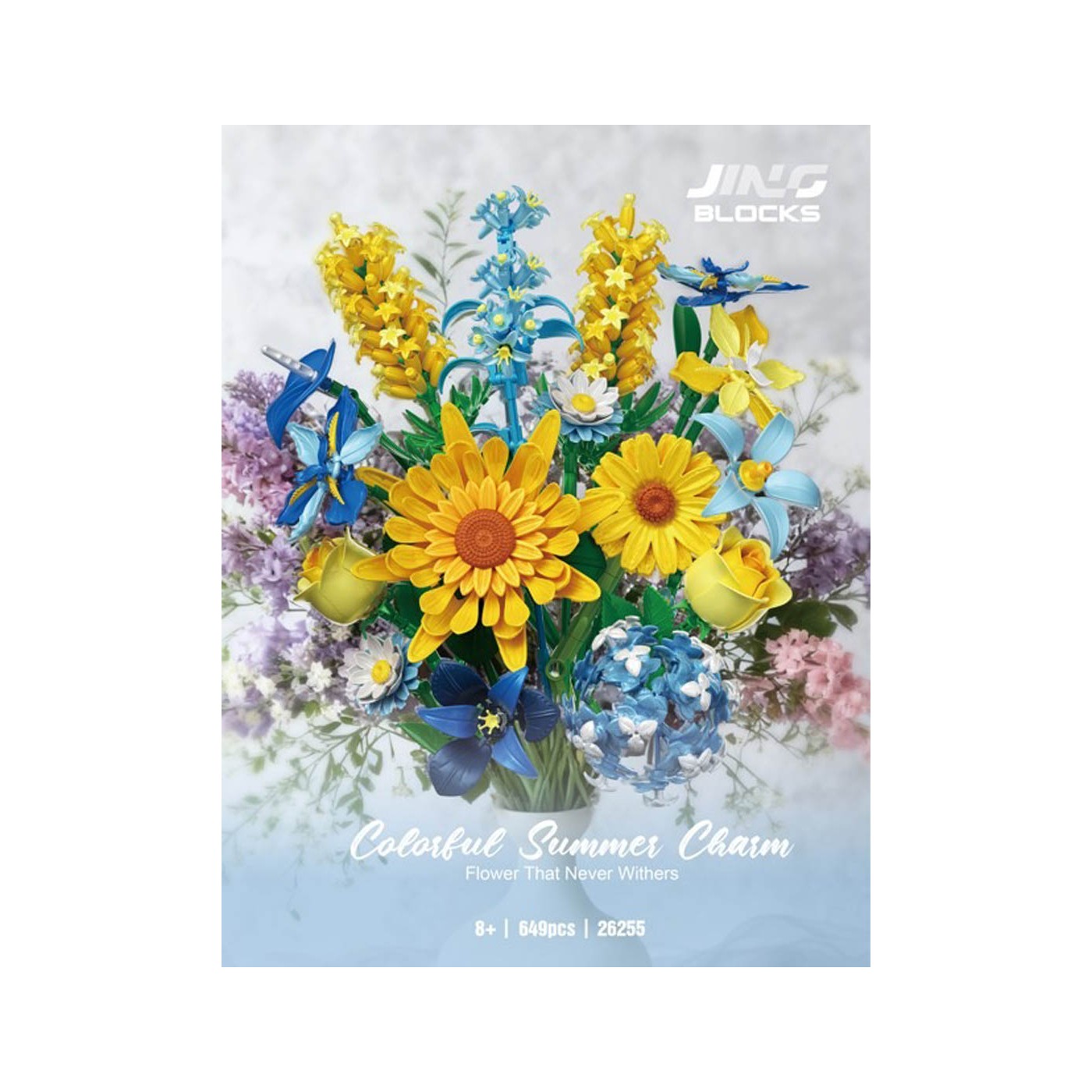 Bouquet set of bricks 649el.