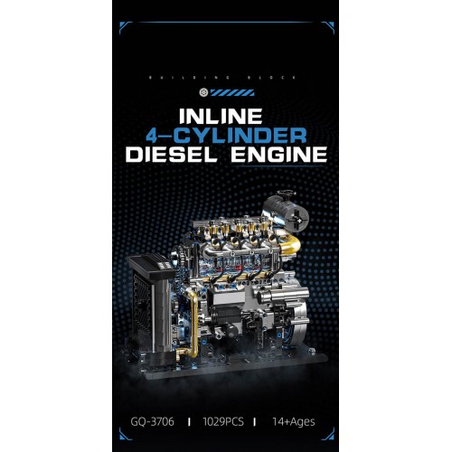 Brick set Engine 1029el.