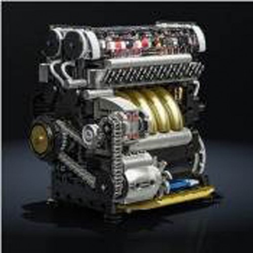 847-piece Engine Building Block Set