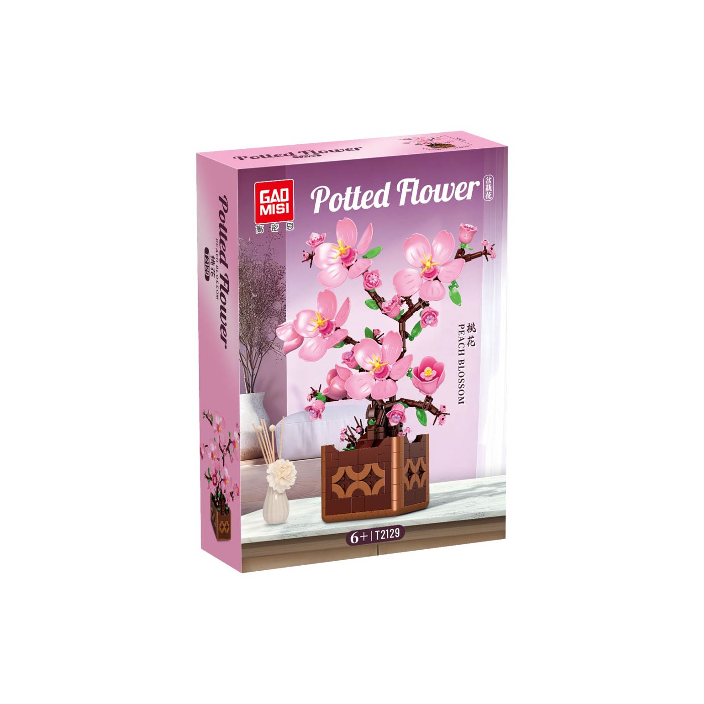 Peach Blossom Building Block Set