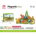 Zoo Magnetic Bricks Set 27el.