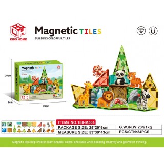 Zoo Magnetic Bricks Set 27el.