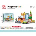 Magnetic City Bricks Set 31el.