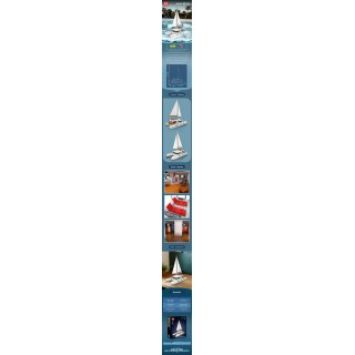 Sailing boat set 890el.