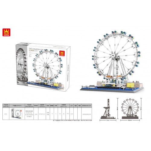 London Eye Building Block Set 1528el.