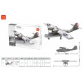 364-piece Military Aircraft Bricks Set.