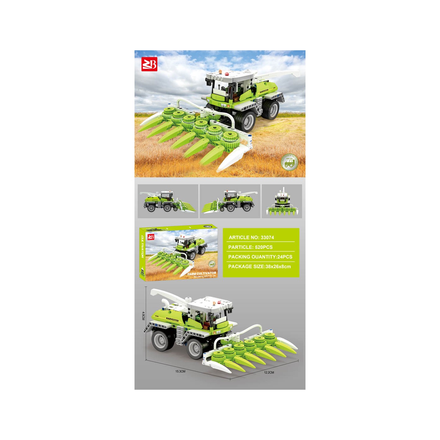 Combine set 520el.