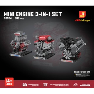 Engine 3in1 Bricks Set 808el.