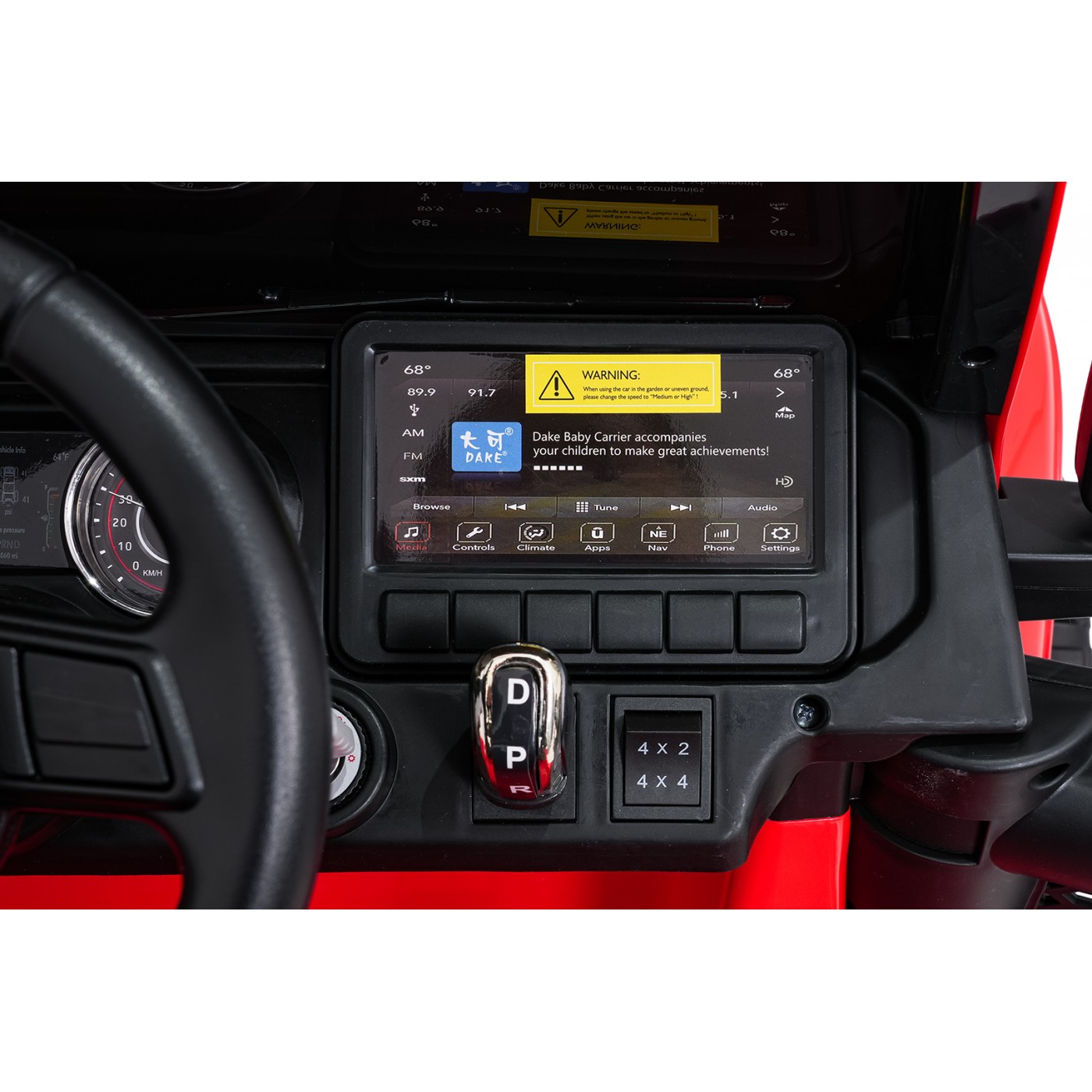 Jeep Wrangler Rubicon LIFT Red Vehicle