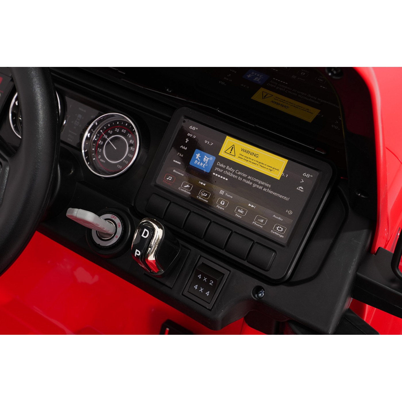 Jeep Wrangler Rubicon LIFT Red Vehicle