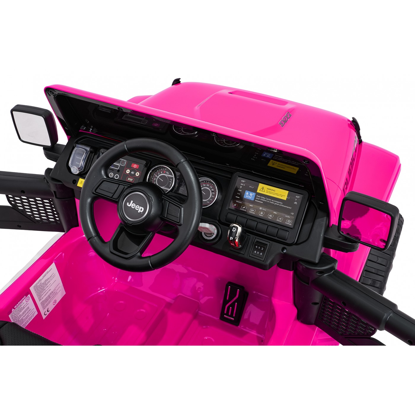 Jeep Wrangler Rubicon LIFT Pink Vehicle