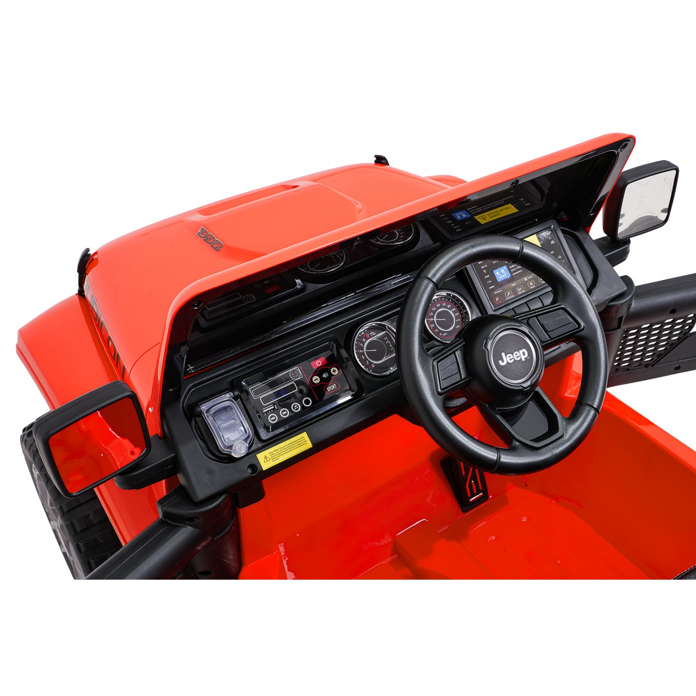 Jeep Wrangler Rubicon LIFT Orange Vehicle