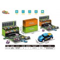 Container with Cars + Route