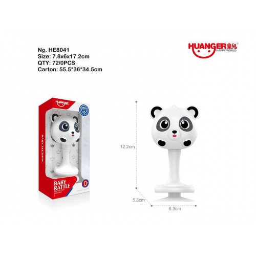 Panda rattle