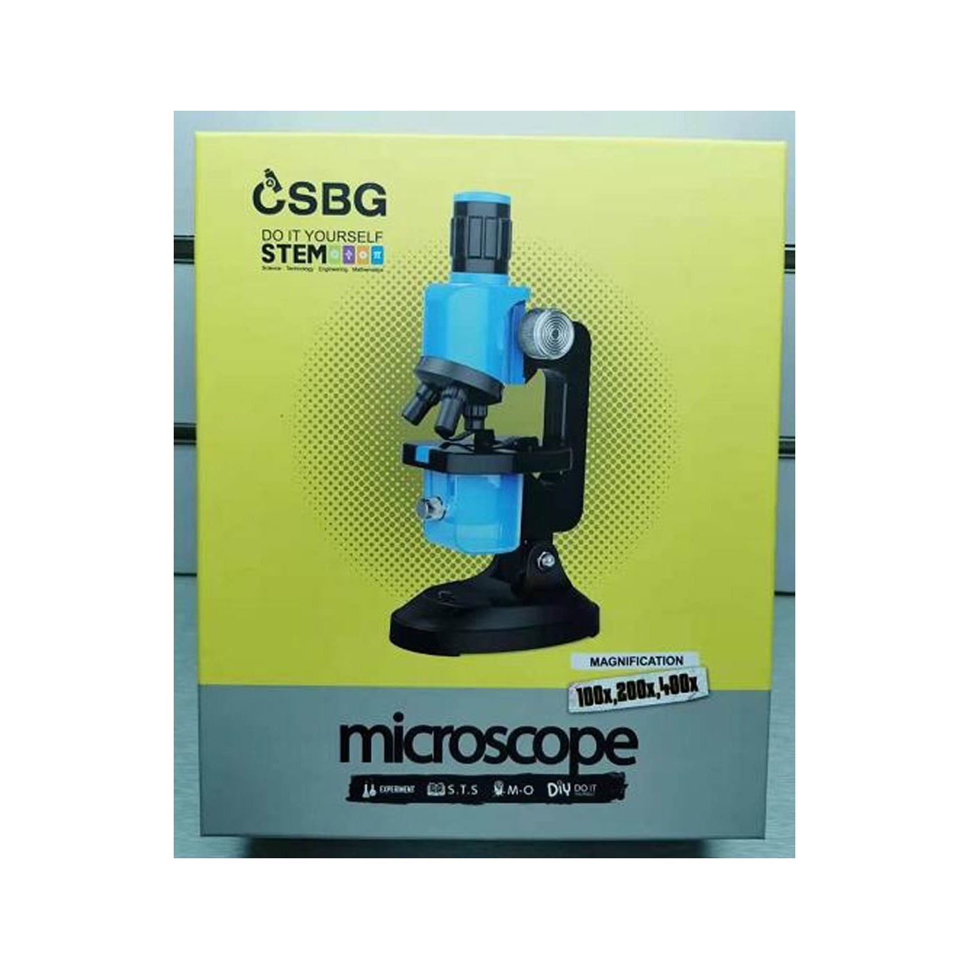 Little Scientist Microscope Blue Black