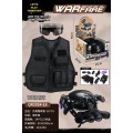 Little Policeman's Military Kit with Helmet