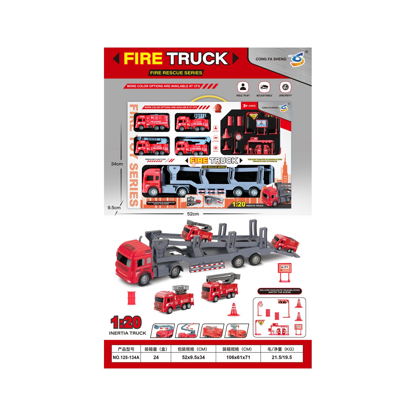 MEGA Lawn & Vehicles + Accessories Fire Brigade Edition