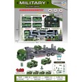 MEGA Truck and Vehicle Set + Accessories Military Edition