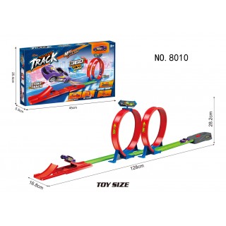 128cm Extreme Loop Track + Car