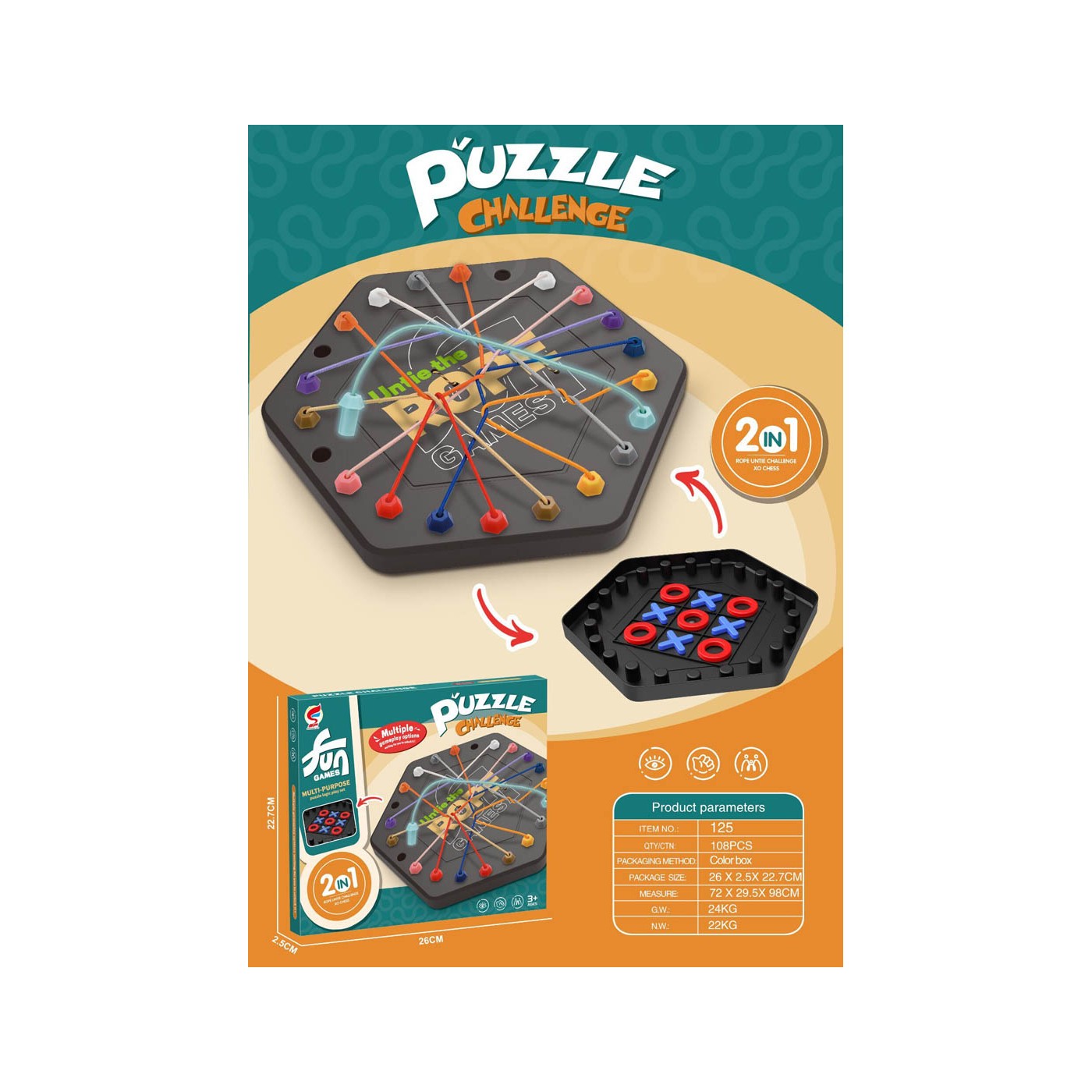 Logic game Strings 2in1