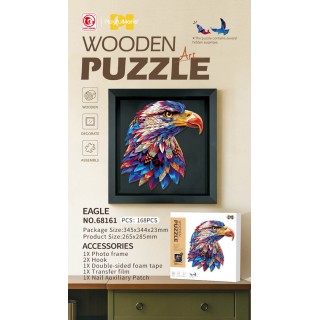 Wooden Jigsaw Puzzle Set 168el. Eagle
