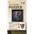 Wooden Jigsaw Puzzle Set 179el. Elephant